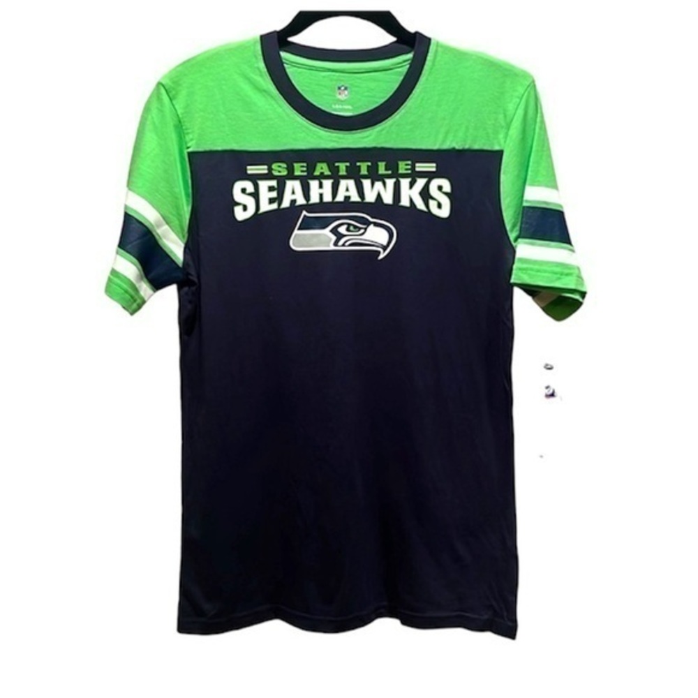New NFL Seattle Seahawks Girl’s T Shirt Size Large 14/16 NWT